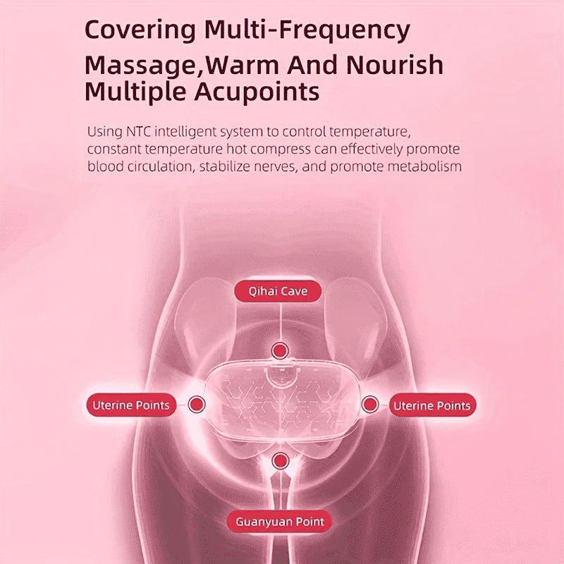 Menstrual Period Heating Pad for Cramps Massage | وسادة تدفئة لتخفيف آلام الدورة الشهرية