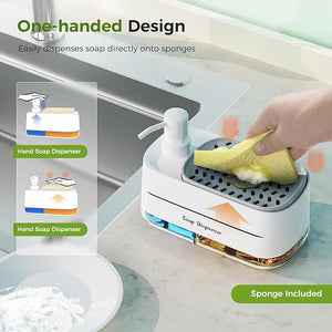 Dish & Hand Soap Dispenser Set  طقم موزعات صابون للأطباق والأيدي