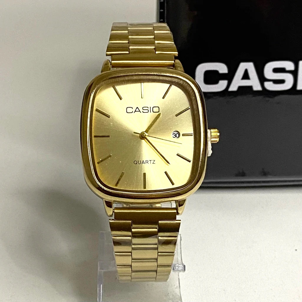 Swift Cart™Casio Watch Gold + Gold – كاسيو ووتش ذهبي + ذهبي