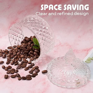 Portable Candy Jar & Bowl  جرة ووعاء حلوى محمولة