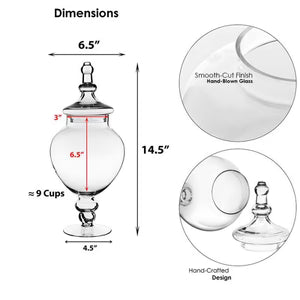 Portable Candy Jar & Bowl  جرة ووعاء حلوى محمولة