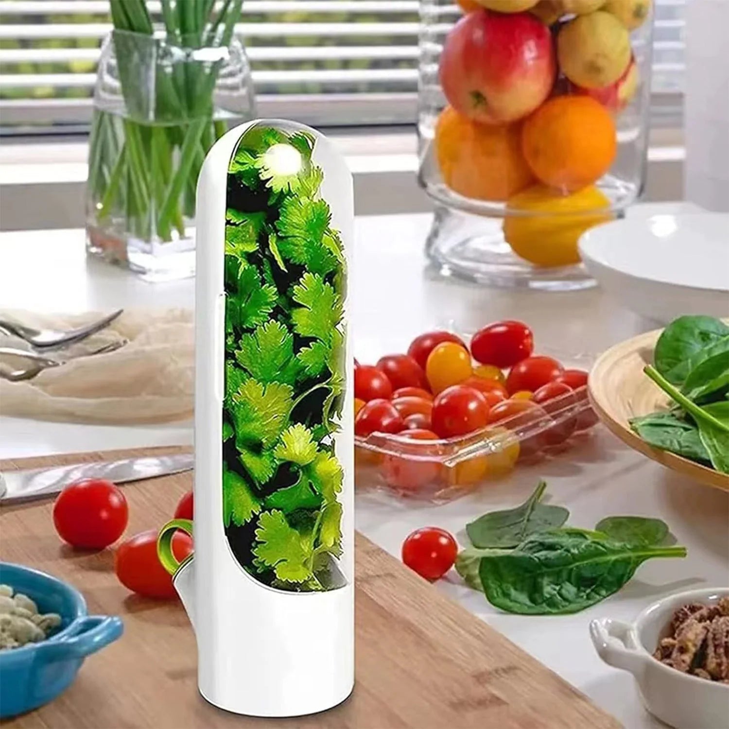 Portable Herb Keeper  حافظة أعشاب محمولة للمطبخ